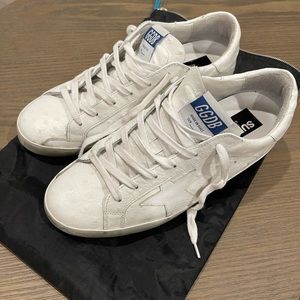 Golden Goose Super Star Ostrich Leather